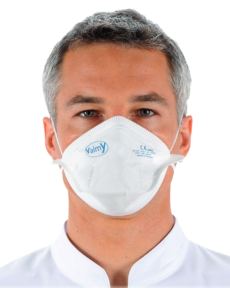 Masque de protection respiratoire FFP3 pliable fabrication